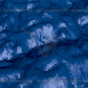 Абстрактный фон с топографической картой ландшафта - клипарт в векторном виде