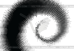 Pop art styled halftone retro background with - vector clip art