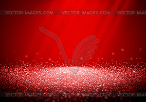 Golden glitter background with abstract shiny - vector clipart