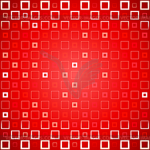 Abstract background with colorful squares and wavy - vector image
