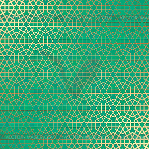 Abstract background with islamic ornament, arabic - vector EPS clipart