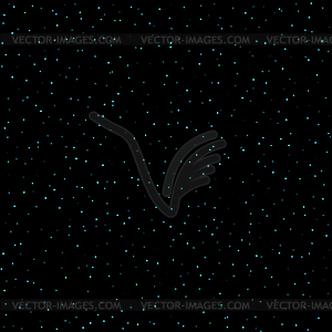 Abstract background with retro stars for template o - vector clipart