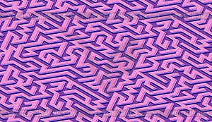 Maze pattern abstract background with labyrinth - vector image