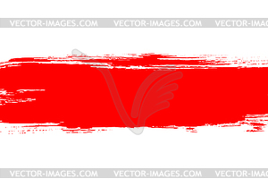 Belarus opposition flag during peaceful street - vector image