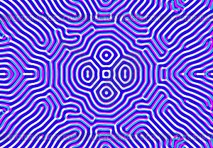 Abstract background with optical illusion generativ - vector clipart