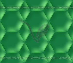 Green colored geometric seamless pattern for - vector clipart