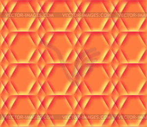 Orange geometric seamless pattern for wrapper, - royalty-free vector image