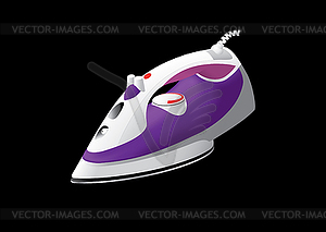 Electric iron - vector clip art