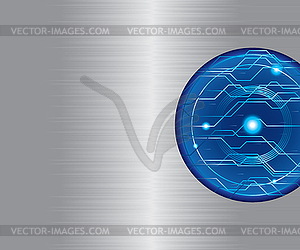 Abstract tech background - vector image