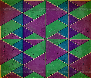 Pattern with shifted colors - vector image