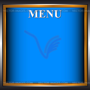 Menu background - vector clip art