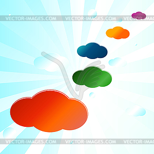 New Abstract background - vector clip art