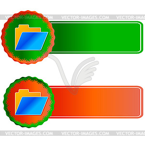 New web icons - vector clipart