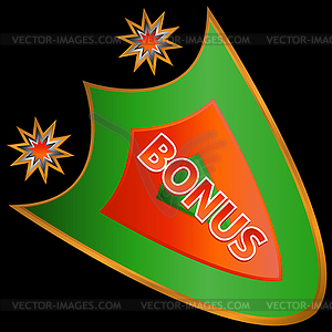 Abstract form in form of board - vector clipart