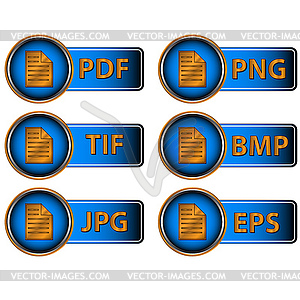 Image formats - vector clipart