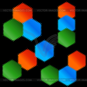 Abstract forms - vector clipart