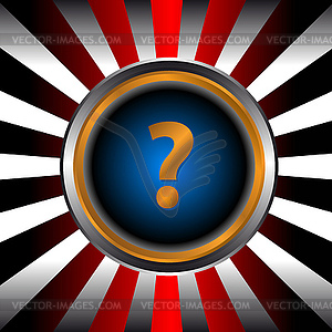 Question mark icon - vector clipart