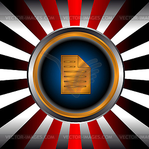 File icon - vector clipart