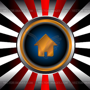 Home icon - vector clip art