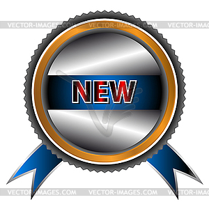 New icon - color vector clipart