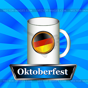 Sign Oktoberfest - vector clipart