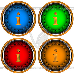 Four web icons - vector image