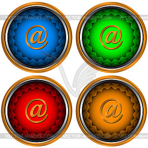 Signs e-mail - vector image