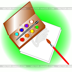 Set for drawing - vector clipart