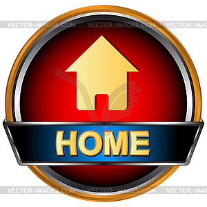 Home web logo - vector clipart