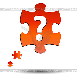 Question sign - vector image