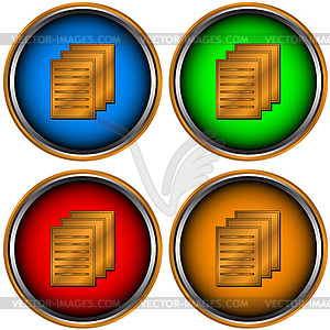 Four web icons - vector image