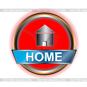 Home icon - vector clipart