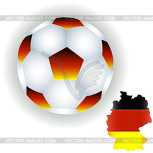 German ball  - vector clipart
