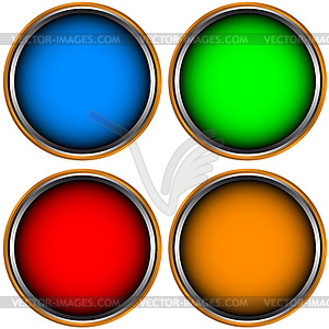 Four web icons - royalty-free vector image