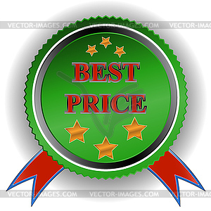 The best price icon - vector clip art