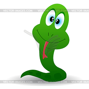 Symbol of a snake - vector clipart