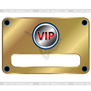 Vip symbol - vector EPS clipart