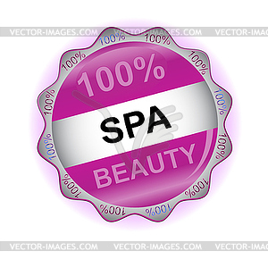 New spa icon - vector image