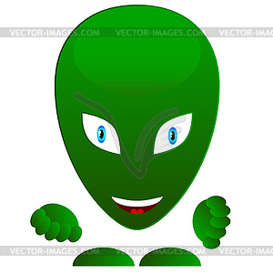 Alien - vector clipart