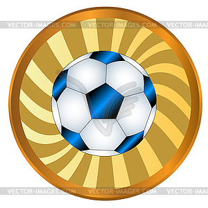 Ball symbol - vector image