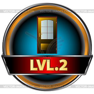 Level two - vector clip art