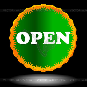 Open icon - vector clipart