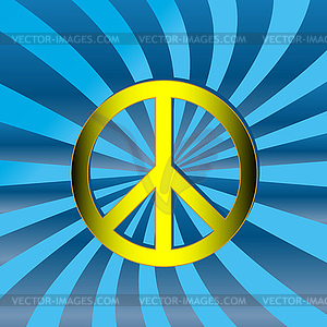 Peace sign - vector image