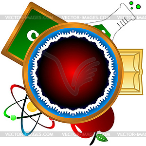 Science icon - vector clipart