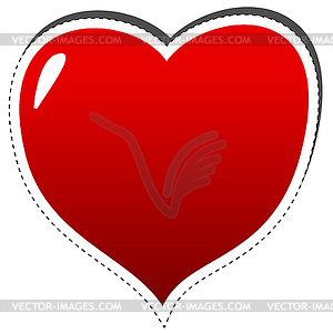 Heart icon - vector image