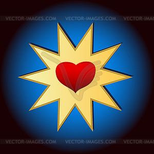 Сердце icon - изображение в формате EPS
