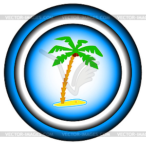 Travel icon - vector clipart