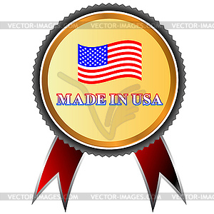 Made in USA icon - vector image