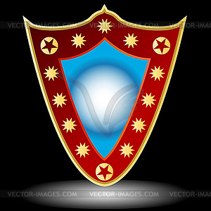 Best shield - vector image