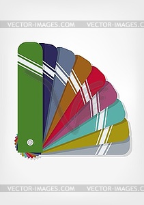 Colourful booklets - vector clip art